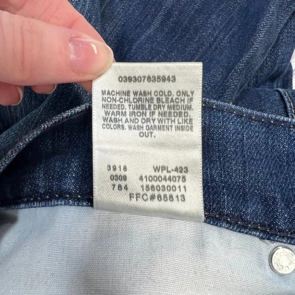 WOMENS 10 Long, W30, LEVIS 531 LOW WAIST SKINNY LEG 33 Inseam JEANS - Picture 3 of 9